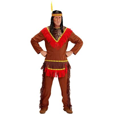 Widmann - Indiano - Costume, Fascia Con Piuma - XL Widmann - Indiano - Costume, Fascia Con Piuma - XL