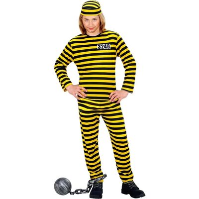 Costume da carcerato per bambini Widmann - 158 cm - Costume Costume da carcerato per bambini Widmann - 158 cm - Costume