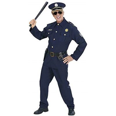 Déguisement policier Widmann - L Bleu - Carnaval Déguisement policier Widmann - L Bleu - Carnaval