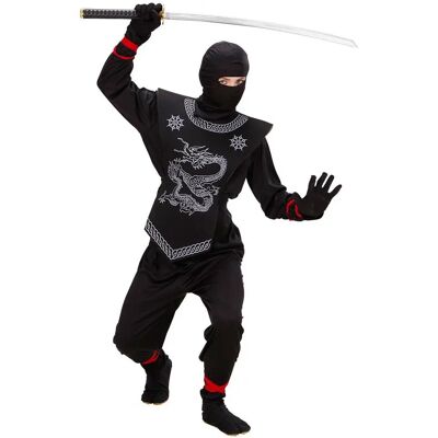 e-Carnavalskleding.nl Ninja Kostüm Kesio schwarz - Verkleidung e-Carnavalskleding.nl Ninja Kostüm Kesio schwarz - Verkleidung