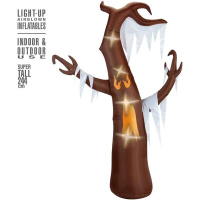 Widmann - Árbol Embrujado Inflable 244cm - Decoración Halloween Widmann - Árbol Embrujado Inflable 244cm - Decoración Halloween