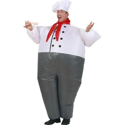 Widmann Chef Inflatable Costume - Fun Carnival Outfit Widmann Chef Inflatable Costume - Fun Carnival Outfit