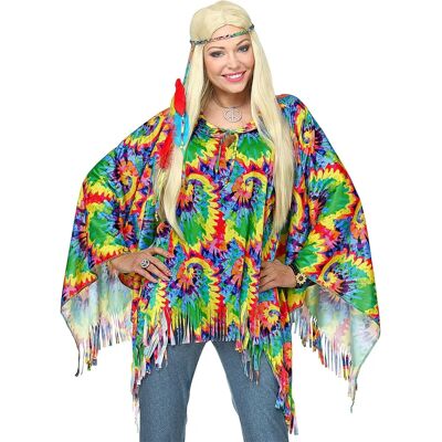 Poncho Hippie Buttinette - Style Unisexe Années 70 Poncho Hippie Buttinette - Style Unisexe Années 70