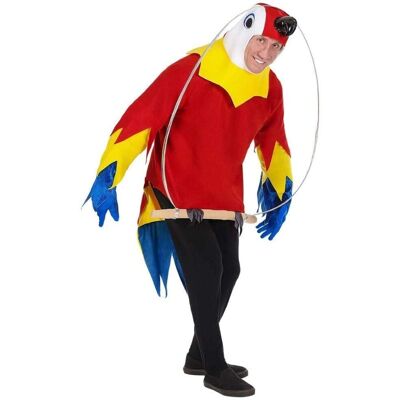 Märke Modell - Unisex papegojkostym M-L Märke Modell - Unisex papegojkostym M-L