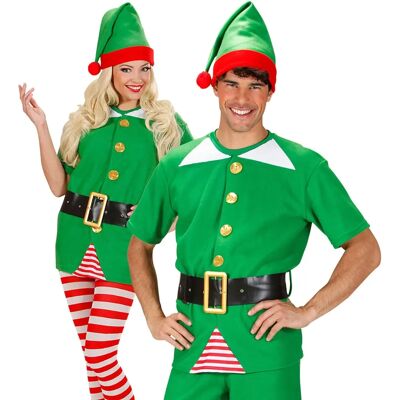 Widmann Elf Costume - Festive Unisex Holiday Attire Widmann Elf Costume - Festive Unisex Holiday Attire
