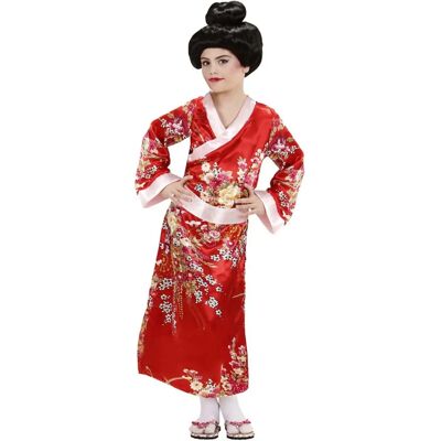 e-Carnavalskleding.nl Costume Geisha Rouge Yuki - Filles 128cm - Publicité e-Carnavalskleding.nl Costume Geisha Rouge Yuki - Filles 128cm - Publicité