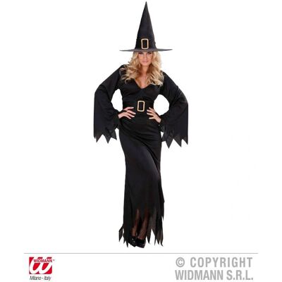 WIDMANN Model - Elegancka suknia czarownicy - Halloween kostium WIDMANN Model - Elegancka suknia czarownicy - Halloween kostium