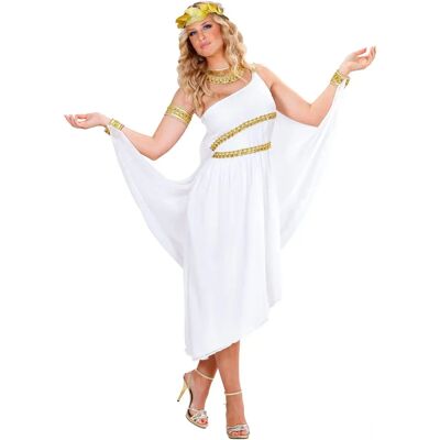 Widmann Dea Greca - White Toga Greek Costume - XS S Widmann Dea Greca - White Toga Greek Costume - XS S