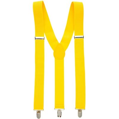 Bretelles fluorescentes jaunes Widmann - suspenders Bretelles fluorescentes jaunes Widmann - suspenders