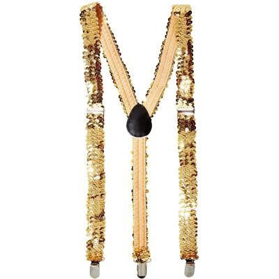 Ceinture Unisexe à Paillettes Dorée - Ceinture Ceinture Unisexe à Paillettes Dorée - Ceinture