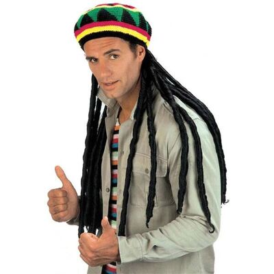 Accesorio de disfraz Rastaman con Dreadlocks de WIDMANN - Disfraces Accesorio de disfraz Rastaman con Dreadlocks de WIDMANN - Disfraces