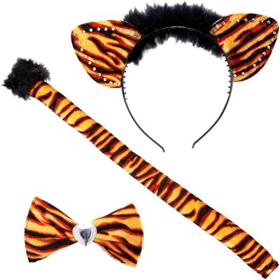 Feestbazaar Tigris jelmez készlet nőknek - Karneváli öltözet Feestbazaar Tigris jelmez készlet nőknek - Karneváli öltözet