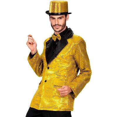 Widmann Gold Jacket with Glitter Collar - Jacket Widmann Gold Jacket with Glitter Collar - Jacket