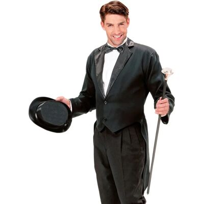 WIDMANN Black Satin-lined Tailcoat - Tuxedo WIDMANN Black Satin-lined Tailcoat - Tuxedo