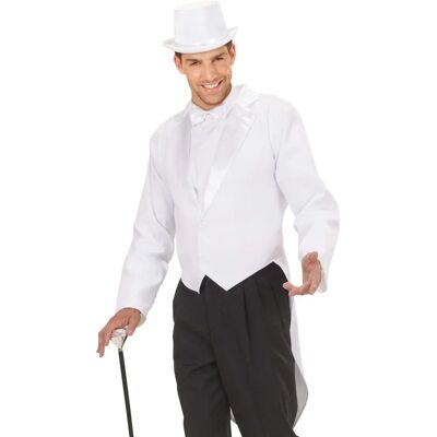 Smoking Bianco Showtime - Abbigliamento Formale Elegante per Uomini Smoking Bianco Showtime - Abbigliamento Formale Elegante per Uomini
