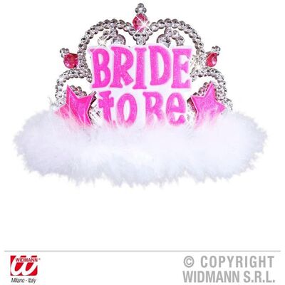 WIDMANN 8869B Huvivaatetus - Bride To Be Tiara WIDMANN 8869B Huvivaatetus - Bride To Be Tiara
