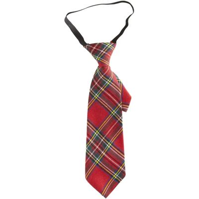 e-Carnavalskleding.nl Rood Tartan Print Stropdas e-Carnavalskleding.nl Rood Tartan Print Stropdas