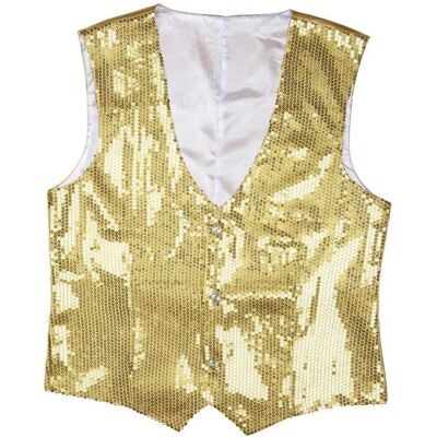 WIDMANN 9322G Verkleedkostuum - Gilet met glitter - Broadway, Charleston, Cabaret WIDMANN 9322G Verkleedkostuum - Gilet met glitter - Broadway, Charleston, Cabaret