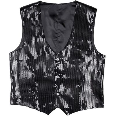 WIDMANN 9324B Gilet à paillettes - Déguisement - Publicité WIDMANN 9324B Gilet à paillettes - Déguisement - Publicité