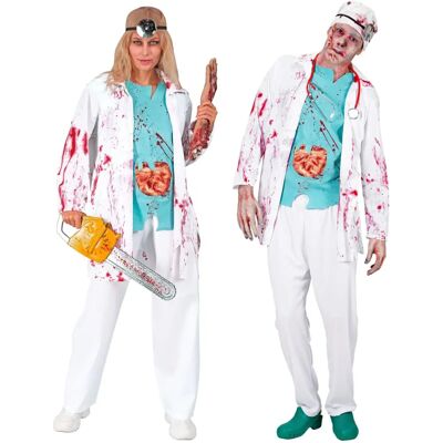 e-Carnavalskleding.nl Zombi orvos M/L - jelmez e-Carnavalskleding.nl Zombi orvos M/L - jelmez