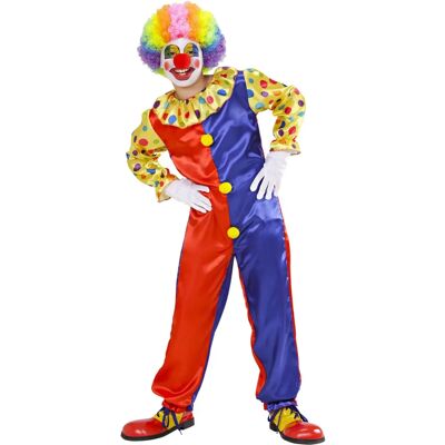 Widmann - Costume Pagliaccio XS 140 cm 8-10 Anni - Costume Widmann - Costume Pagliaccio XS 140 cm 8-10 Anni - Costume