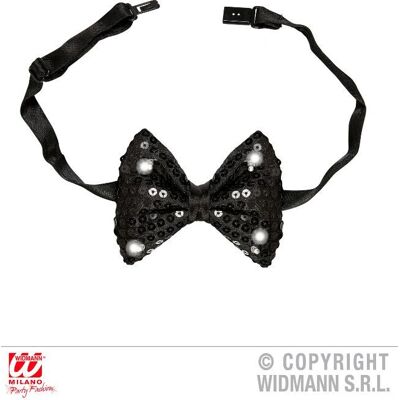 WIDMANN 95695 Fancy Dress - Adult Flashing LED Bow Tie WIDMANN 95695 Fancy Dress - Adult Flashing LED Bow Tie