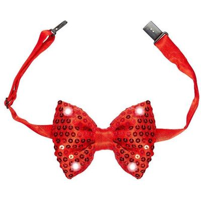WIDMANN 95698 Costume - Noeud papillon brillant et clignotant WIDMANN 95698 Costume - Noeud papillon brillant et clignotant