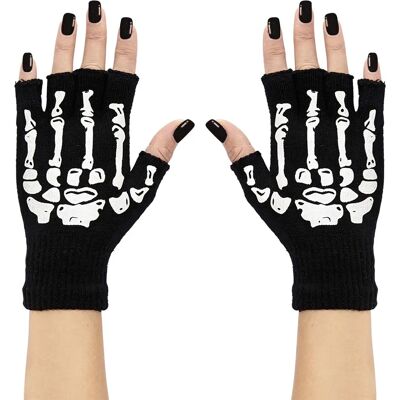 Finidi Handschuhe Skelett Fingerlos - Handschuhe Finidi Handschuhe Skelett Fingerlos - Handschuhe