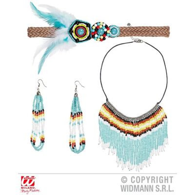 WIDMANN 95720 costume - Set di gioielli indiani WIDMANN 95720 costume - Set di gioielli indiani
