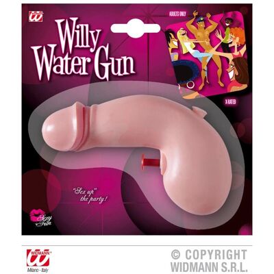 WIDMANN 9627B Fancy Dress - Naughty Plastic Water Gun WIDMANN 9627B Fancy Dress - Naughty Plastic Water Gun