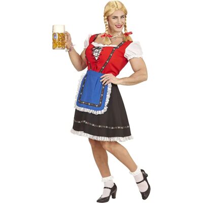 Tirolesk Drag Queen-kostym XL Tirolesk Drag Queen-kostym XL