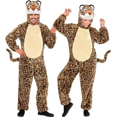Disfraz de peluche de leopardo Widmann - Unisex, Pelo sintético, Pareja Disfraz de peluche de leopardo Widmann - Unisex, Pelo sintético, Pareja