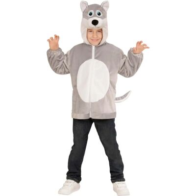Costume da lupo in peluche morbido Widmann per bambini Costume da lupo in peluche morbido Widmann per bambini