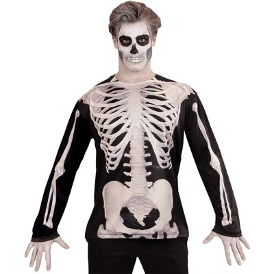 Widmann Skelettfrau Longsleeve - Damenkostüm Widmann Skelettfrau Longsleeve - Damenkostüm
