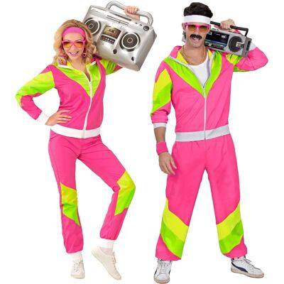 buttinette 80-as évek tréningruha - Neon rózsaszín buttinette 80-as évek tréningruha - Neon rózsaszín