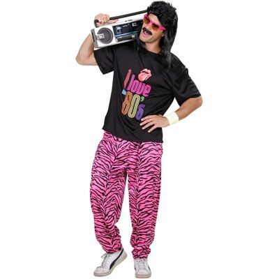 My Other Me Costume de jogging grande pour hommes des années 80 My Other Me Costume de jogging grande pour hommes des années 80