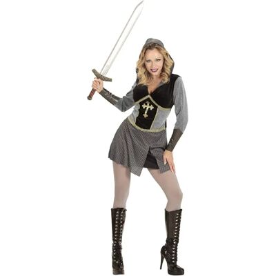 Strój Lady Lysann von Tarth - S czarny-srebrny Średniowieczny i Fantazja Strój Lady Lysann von Tarth - S czarny-srebrny Średniowieczny i Fantazja
