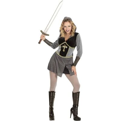 Strój Lady Lysann z Tarth - XL czarny-srebrny Strój Lady Lysann z Tarth - XL czarny-srebrny