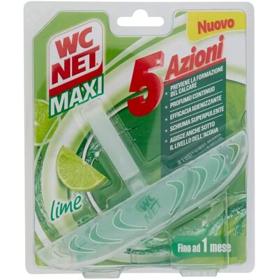 Wc Net Maxi C M Pastiglie WC con Deo Clip Lime - Pulitore WC Wc Net Maxi C M Pastiglie WC con Deo Clip Lime - Pulitore WC