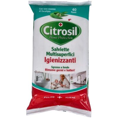 Salviette Eucalipto Citrosil - Disinfettante e Pulizia Salviette Eucalipto Citrosil - Disinfettante e Pulizia