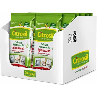 L.MANETTI-H.ROBERTS & C. SpA Citrosil Salviette Disinfettanti Limone - Salviette per pulizia L.MANETTI-H.ROBERTS & C. SpA Citrosil Salviette Disinfettanti Limone - Salviette per pulizia