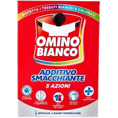 Omino Bianco - Additivo Smacchiatore in Polvere - 500 g - Detergent additive Omino Bianco - Additivo Smacchiatore in Polvere - 500 g - Detergent additive
