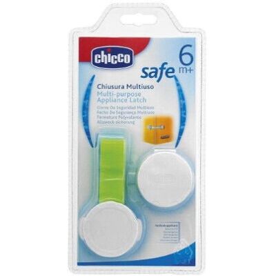 Verrou de sécurité pour enfants Chicco - Vert, Blanc - Publicité Verrou de sécurité pour enfants Chicco - Vert, Blanc - Publicité