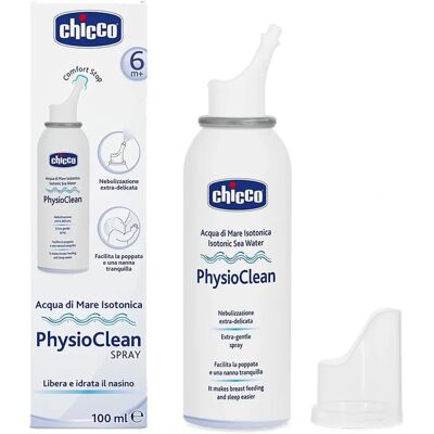 Spray Nasale Chicco PhysioClean - Sollievo per Bambini 100ml Spray Nasale Chicco PhysioClean - Sollievo per Bambini 100ml