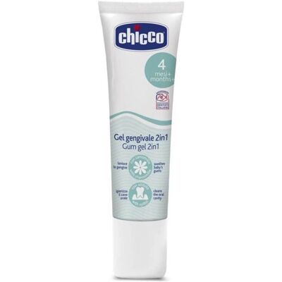 Chicco Munvårdsgele - 4m+ - Tandgel för Barn Chicco Munvårdsgele - 4m+ - Tandgel för Barn