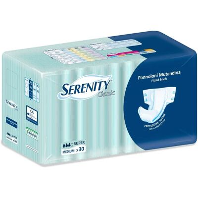 Serenity Spa Assorbenti per Incontinenza - Taglia Media - 30 Pezzi Serenity Spa Assorbenti per Incontinenza - Taglia Media - 30 Pezzi