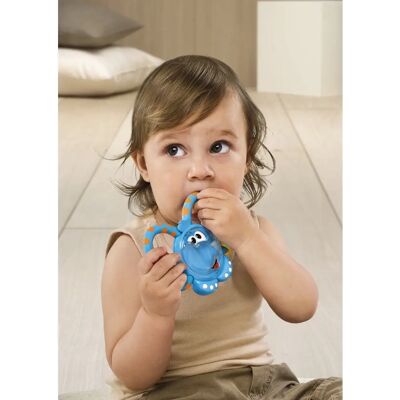Chicco 61411-00 Hochet Éléphant - Jouet de dentition pour 3+ mois - Publicité Chicco 61411-00 Hochet Éléphant - Jouet de dentition pour 3+ mois - Publicité