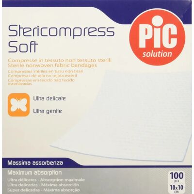 PIKDARE SpA Pic Stericompress Soft Garza TNT 10x10cm - Medicazioni PIKDARE SpA Pic Stericompress Soft Garza TNT 10x10cm - Medicazioni