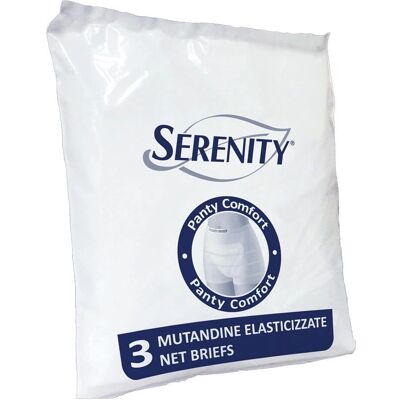 Mutandine Incontinenza Serenity Spa - Comfort, Riutilizzabile, 4 Taglie Mutandine Incontinenza Serenity Spa - Comfort, Riutilizzabile, 4 Taglie