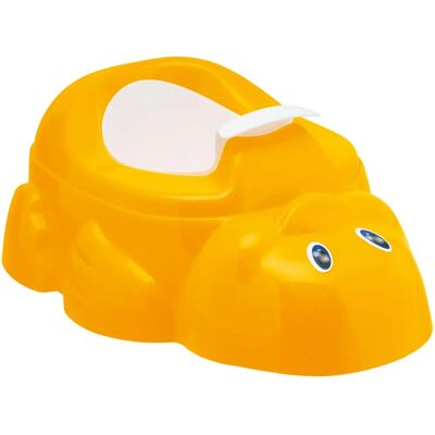 Chicco 00066480400000 Seggiolino Bagno - Arancione - Struttura Stabile, Cuvetta Rimovibile Chicco 00066480400000 Seggiolino Bagno - Arancione - Struttura Stabile, Cuvetta Rimovibile